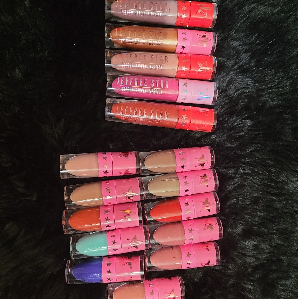 Jeffree star liquid lipstick lot